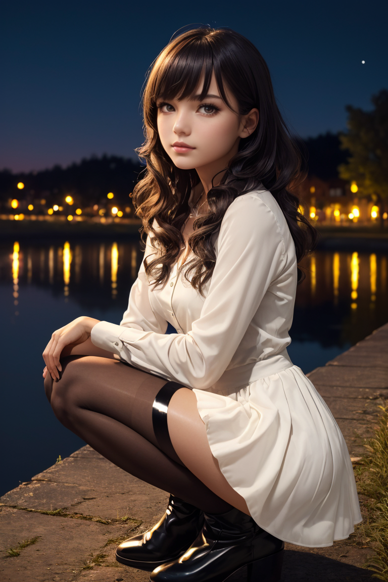 384334-4195721948-(masterpiece_1.2),(best quality_1.2), looking at viewer,1girl, (shiny skin_1.2),outdoors, night, curious,side bang, fringe, (nat.png